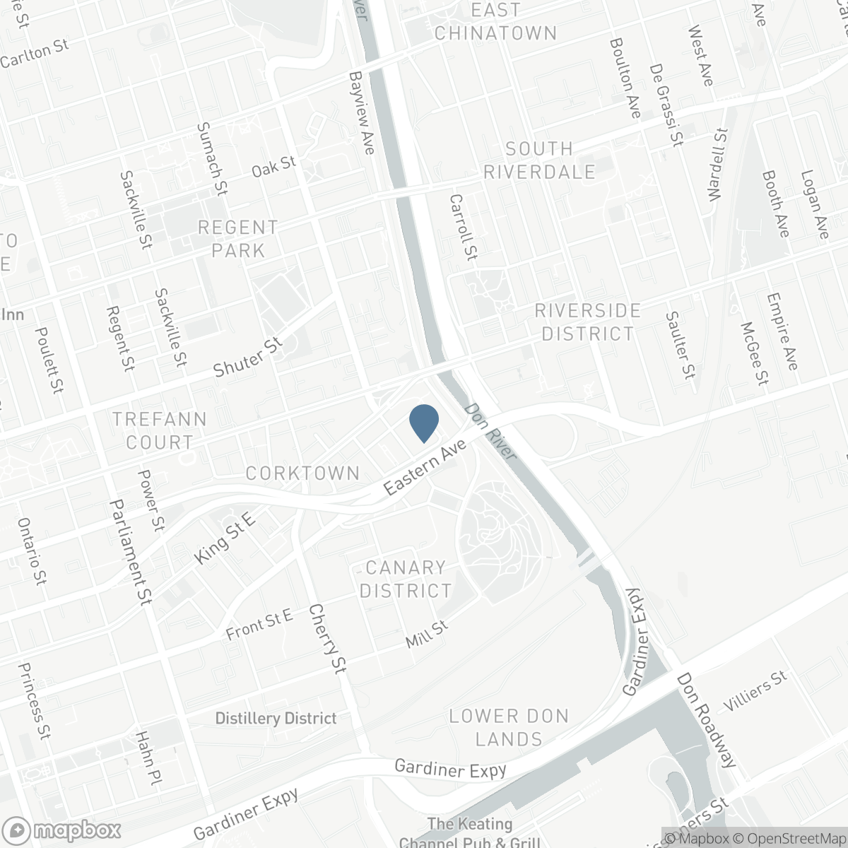 502 - 32 TROLLEY CRESCENT, Toronto, Ontario M5A 0E8